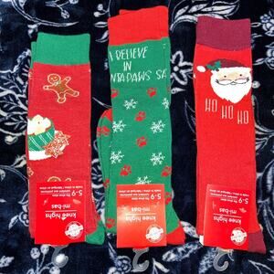 NWT! 3 Pairs Juncture Women’s Holiday Socks